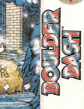 Boulder Dash (UK) (1985) box cover back